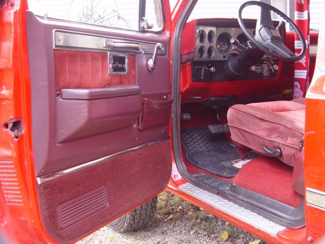 1978 Red Chevrolet Other Pickups Standard Cab Pickup