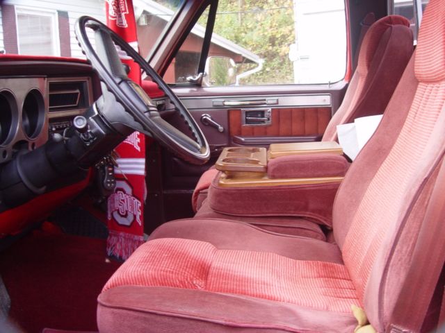 1978 Red Chevrolet Other Pickups Standard Cab Pickup