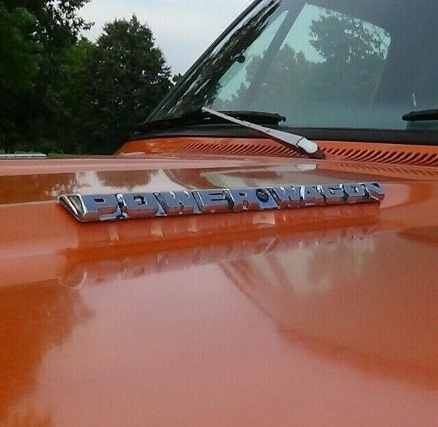 1978 Sunrise Orange Dodge Power Wagon Standard Cab Pickup