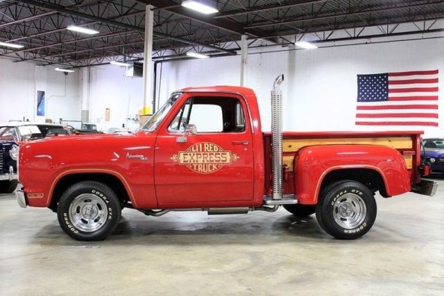 1978 Red Dodge Other Pickups Pickup Truck
