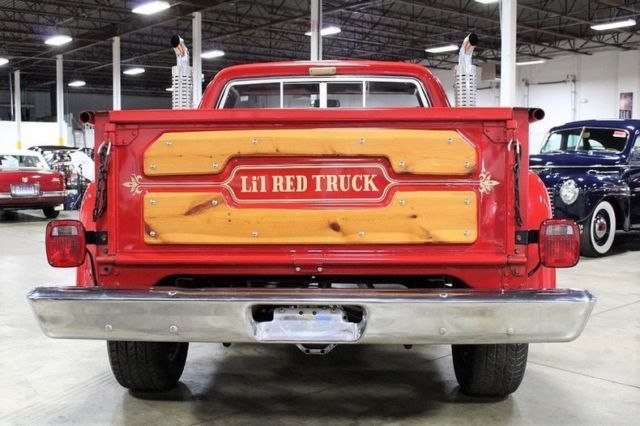 1978 Red Dodge Other Pickups Pickup Truck