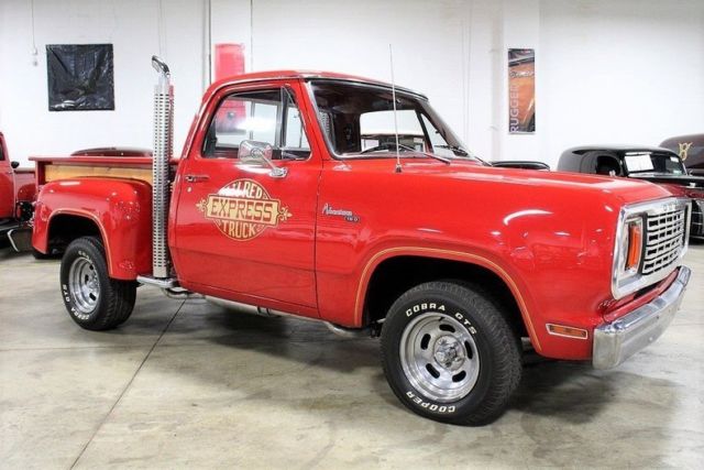 1978 Red Dodge Other Pickups Pickup Truck