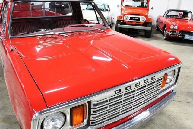 1978 Red Dodge Other Pickups Pickup Truck