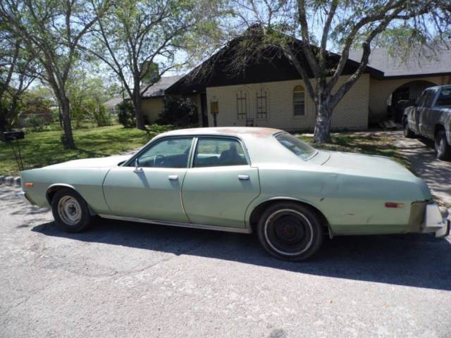 1978 Green Dodge Monaco Sedan