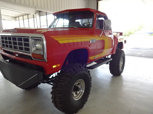 1978 Red Dodge Ram 2500 Standard Cab Pickup