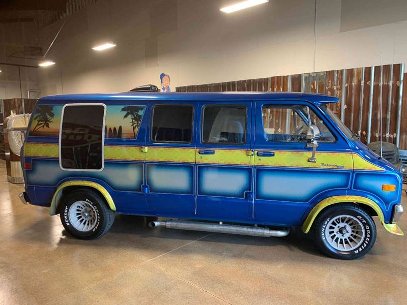 1978 Blue Dodge Ram Van Passenger Van