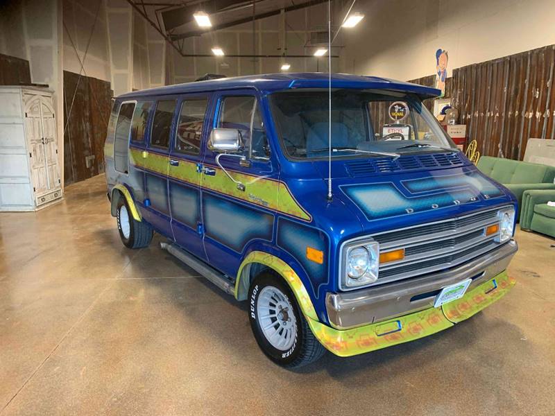 1978 Blue Dodge Ram Van Passenger Van