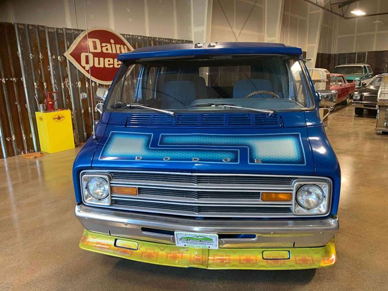 1978 Blue Dodge Ram Van Passenger Van