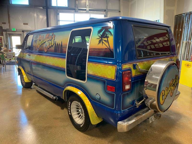 1978 Blue Dodge Ram Van Passenger Van