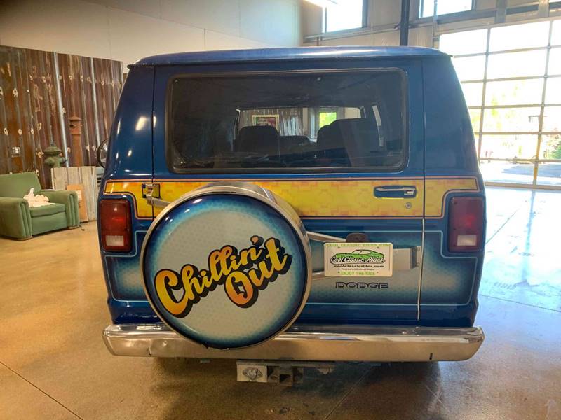 1978 Blue Dodge Ram Van Passenger Van