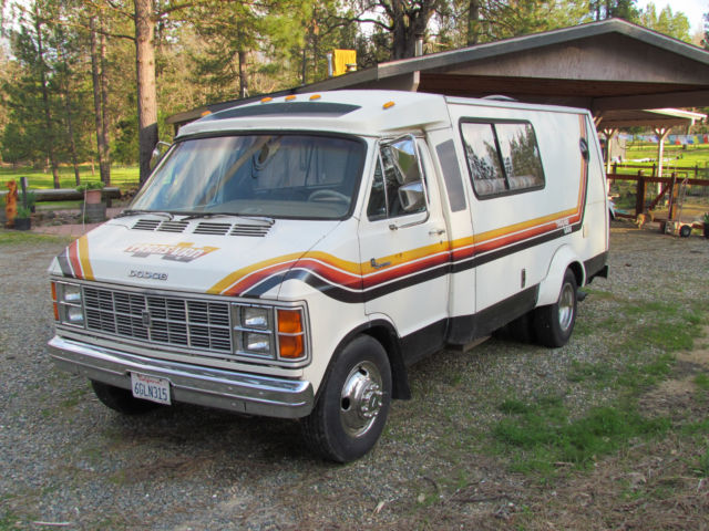 1978 Tan Dodge Ram Van Van Camper