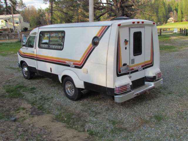 1978 Tan Dodge Ram Van Van Camper