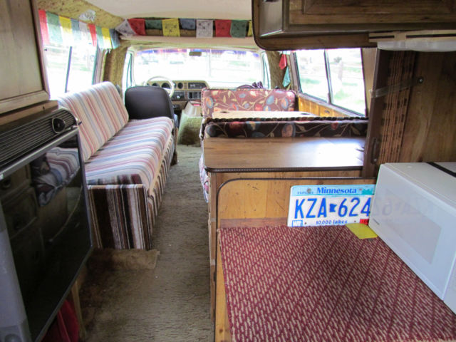 1978 Tan Dodge Ram Van Van Camper