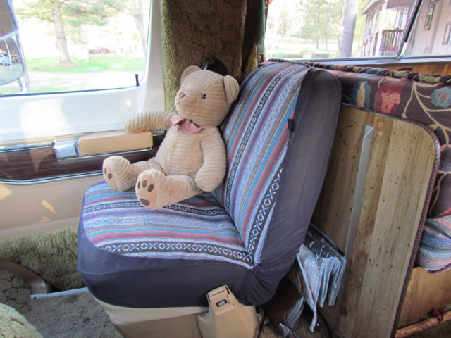 1978 Tan Dodge Ram Van Van Camper