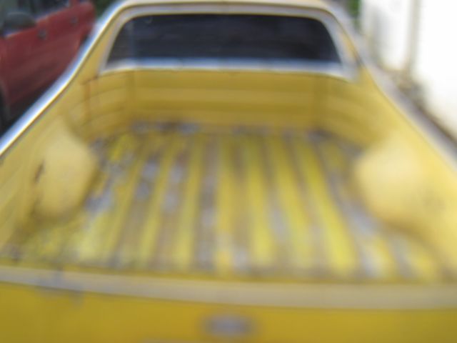 1978 Yellow Chevrolet El Camino Coupe