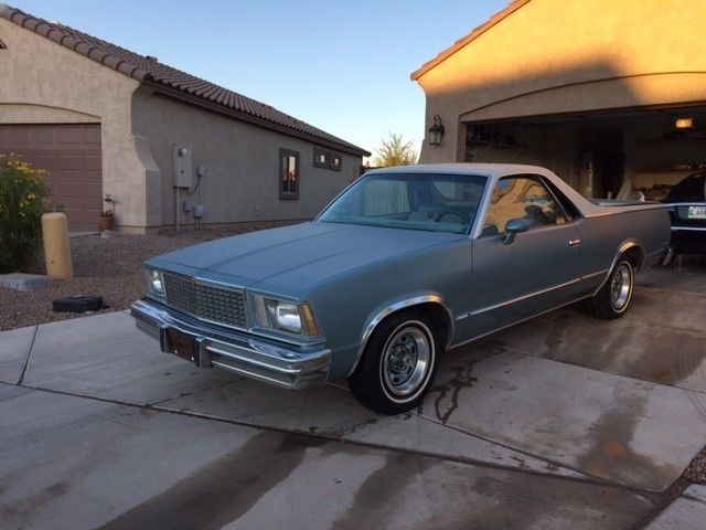 1978 Blue Chevrolet El Camino