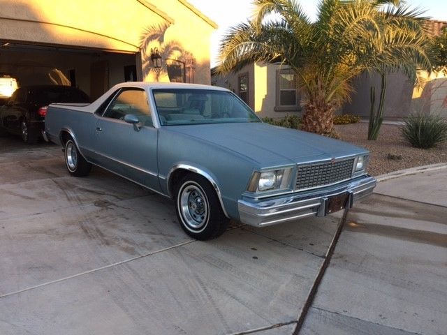 1978 Blue Chevrolet El Camino