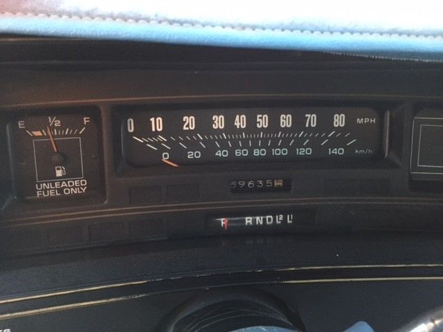 1978 Blue Chevrolet El Camino