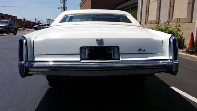 1978 White Cadillac Eldorado Coupe