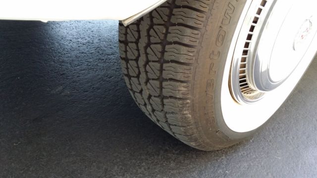 1978 White Cadillac Eldorado Coupe