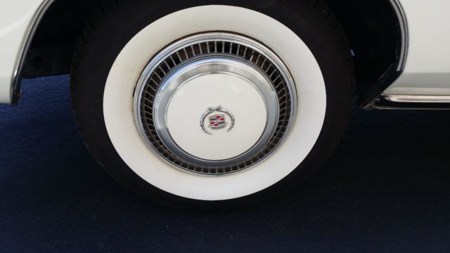 1978 White Cadillac Eldorado Coupe