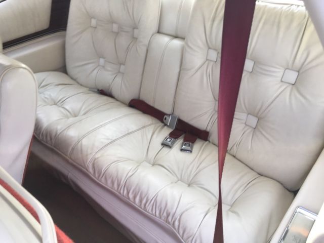 1978 White Cadillac Eldorado Coupe