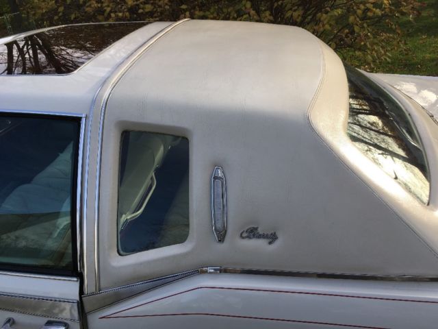 1978 White Cadillac Eldorado Coupe