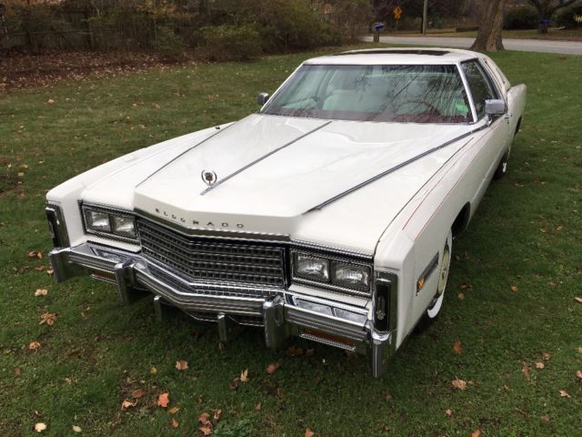 1978 White Cadillac Eldorado Coupe