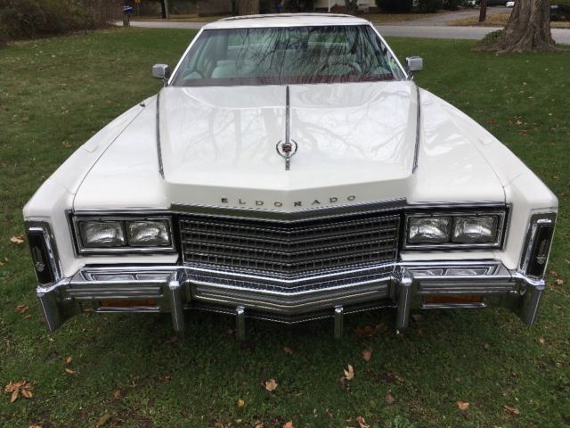 1978 White Cadillac Eldorado Coupe