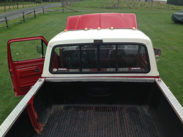 1978 Flame red/White two tone Ford F-150