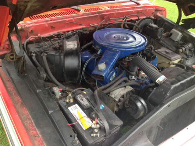 1978 Flame red/White two tone Ford F-150