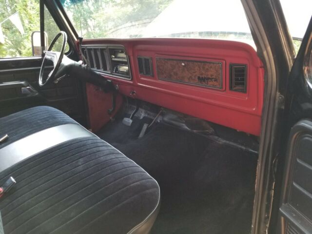 1978 Black Ford F-250 Standard Cab Pickup