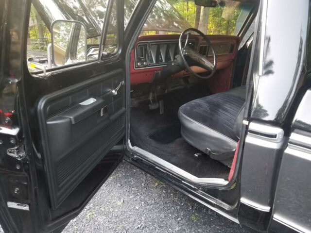 1978 Black Ford F-250 Standard Cab Pickup