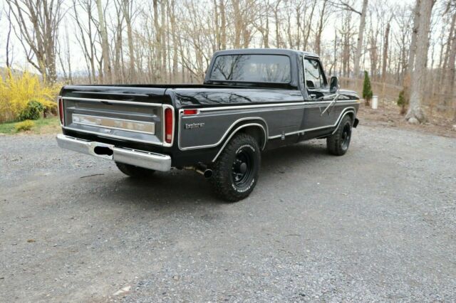 1978 Black Ford F-250 Standard Cab Pickup