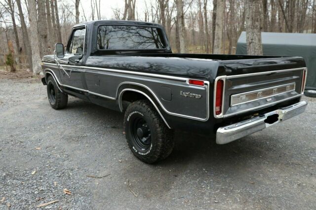 1978 Black Ford F-250 Standard Cab Pickup