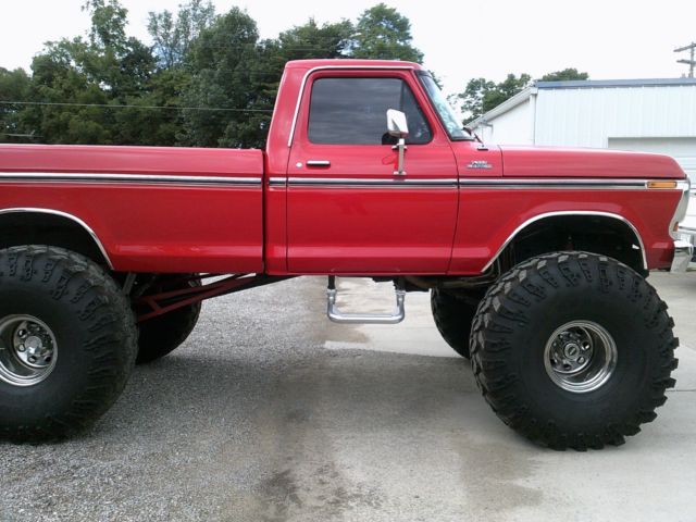 1978 Red Ford F-350 REG CAB