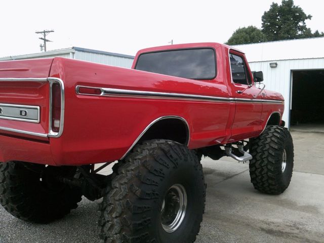 1978 Red Ford F-350 REG CAB