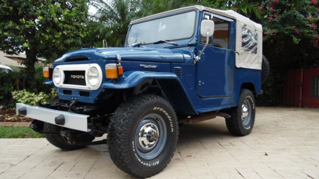1978 -- Toyota F40 Land Cruiser --