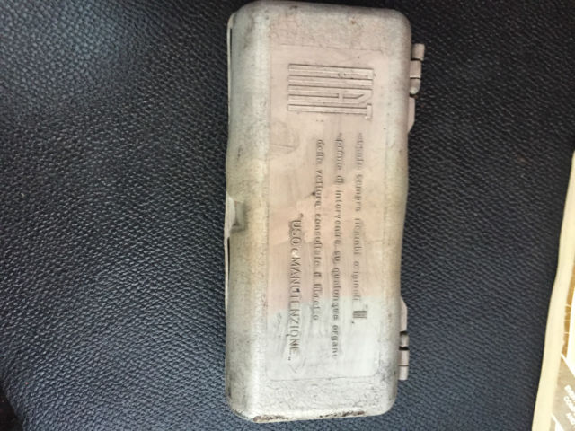 1978 Red Fiat SPIDER Convertible