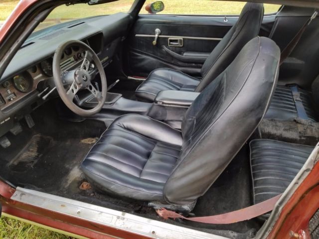 1978 Burgundy Pontiac Firebird Coupe