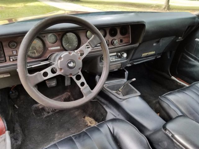 1978 Burgundy Pontiac Firebird Coupe