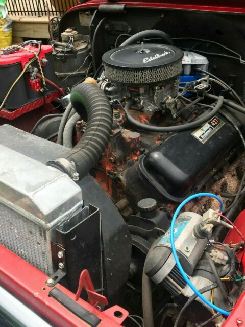 1978 Red Toyota Land Cruiser Convertible