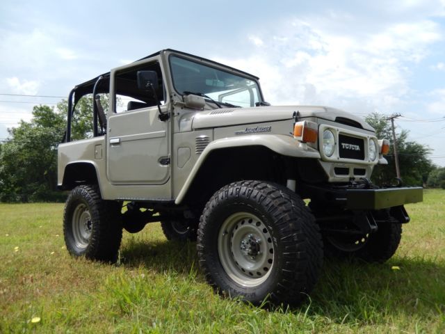1978 Tan Toyota Land Cruiser Wagon