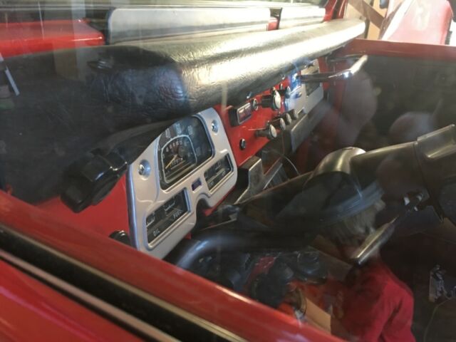 1978 Red Toyota Land Cruiser