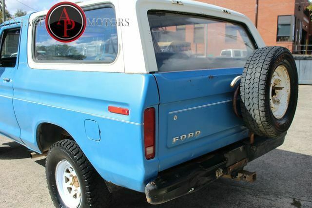 1978 Blue Ford Bronco --