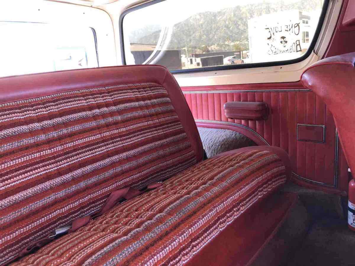 1978 Red Ford Bronco SUV