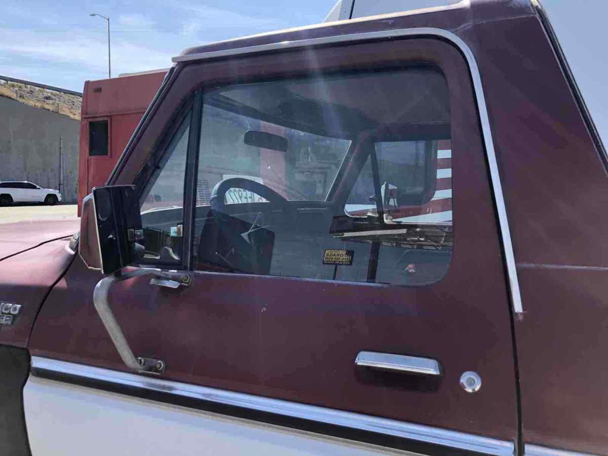 1978 Red Ford Bronco SUV