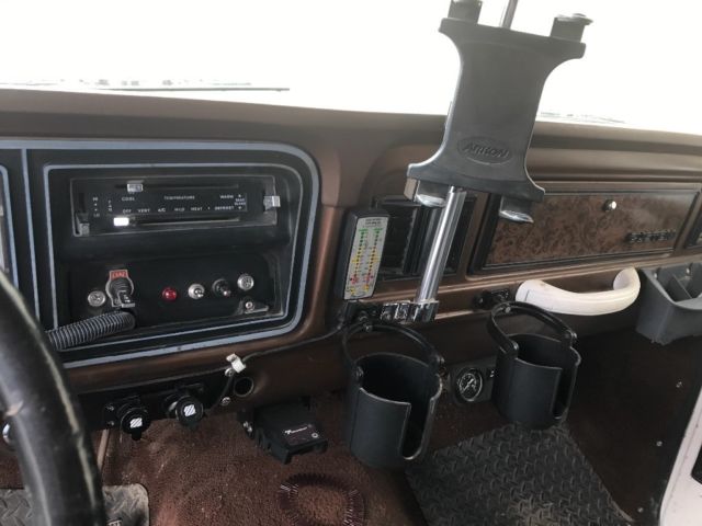 1978 White Ford Bronco