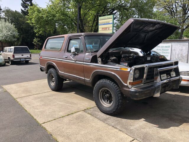 1978 Brown Ford Bronco