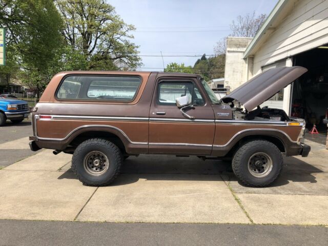 1978 Brown Ford Bronco